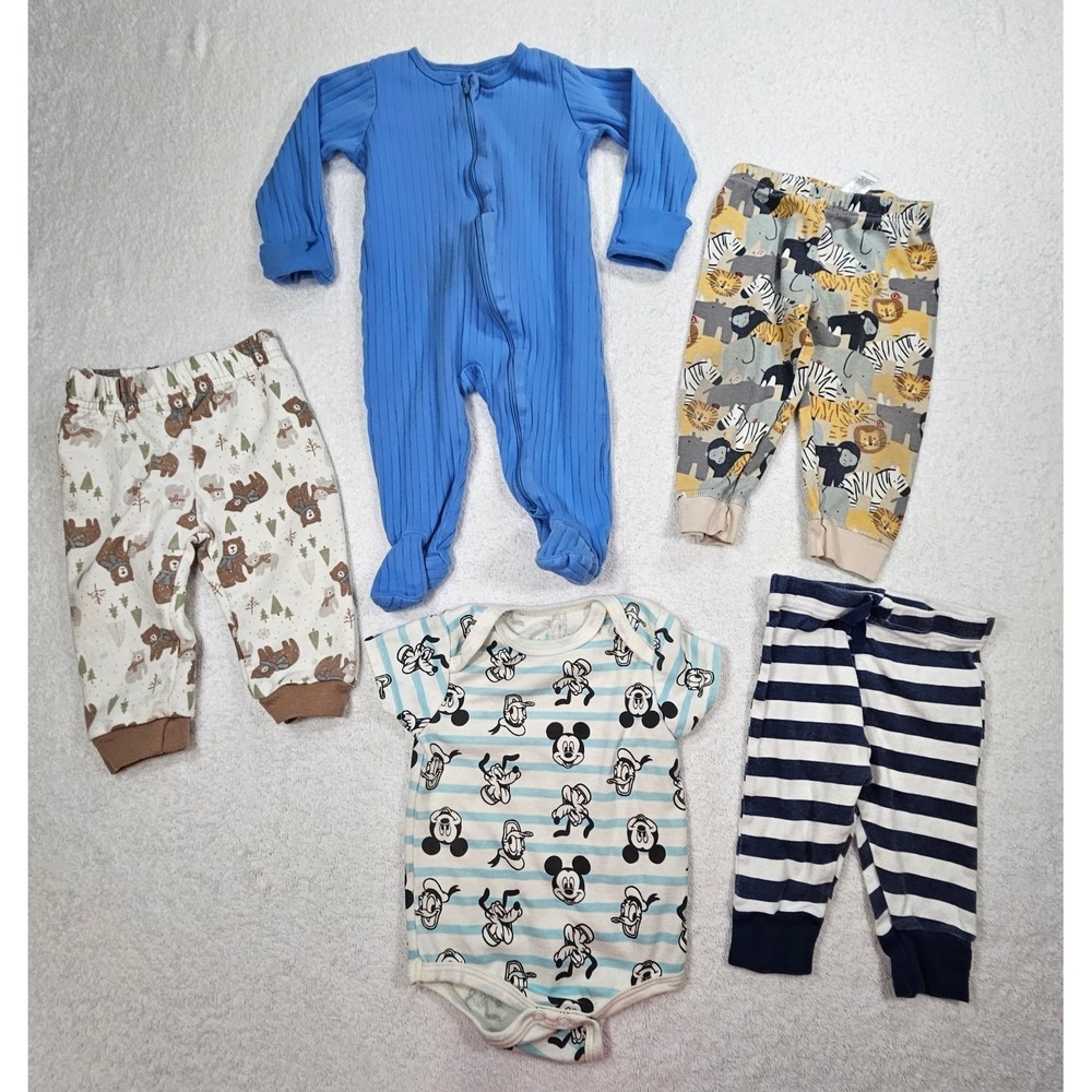Baby Boy Clothing Lot 6–9 Months – Shirts & Pants – Gently Used